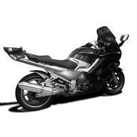 Yamaha FJR1300 2006-2012 / 2 TRI-OVAL 420mm (17 inch) L/H + R/H Silencers 304 Stainless Steel Product thumb image 2