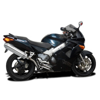 Honda VFR800 HI-LEVEL 1998-2001 420MM TRI-OVAL Stainless Exhaust System Product thumb image 2