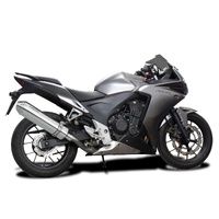 HONDA CBR500R 2013-2015 420MM TRI-OVAL STAINLESS EXHAUST SYSTEM Product thumb image 2