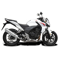 Honda CB500F 2013-2015 420MM TRI-OVAL Stainless Exhaust System Product thumb image 2