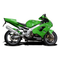 Kawasaki ZX-9R ZX9R Ninja 2002-2003 420MM TRI-OVAL Stainless Exhaust System Product thumb image 2