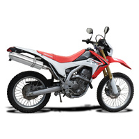 HONDA CRF250L (2012-2016) 420MM TRI-OVAL STAINLESS EXHAUST SYSTEM Product thumb image 2