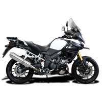 Suzuki V-STROM DL1000 2014-2020 420MM TRI-OVAL Stainless DE-CAT Silencer KIT Product thumb image 2