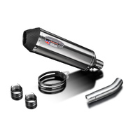 HONDA CB400SF REVO NC42 HYPER VTEC 07-15 343MM X-OVAL STAINLESS EXHAUST SYSTEM Product thumb image 2