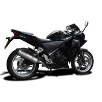 HONDA CBR250R CBR250 2011-2014 MC41 343MM X-OVAL STAINLESS EXHAUST SYSTEM Product thumb image 2