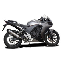 Honda CBR500R 2013-2015 343MM X-OVAL Stainless Exhaust System Product thumb image 2