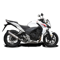 Honda CB500F 2013-2015 343MM X-OVAL Stainless Exhaust System Product thumb image 2