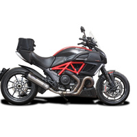 Ducati Diavel 2011-2018 343MM X-OVAL Stainless Exhaust System Product thumb image 2