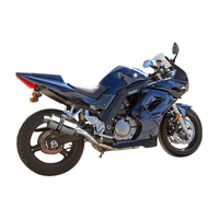 Suzuki SV650 SV650S 2003-2015 225MM Oval Stainless Exhaust System Product thumb image 2