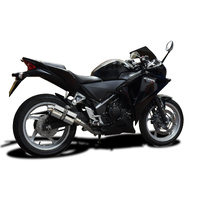 HONDA CBR250R CBR250 2011-2014 MC41 225MM OVAL STAINLESS EXHAUST SYSTEM Product thumb image 2