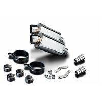 Triumph Speed Triple R 1050 2012-2016 225MM Oval Stainless Exhaust System Product thumb image 2
