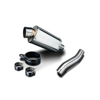 Honda CB500F 2016-2021 225MM Oval Stainless Exhaust System Product thumb image 2