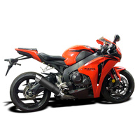 Honda CBR1000RR Fireblade 08-15 350MM Round Carbon DL10 Exhaust System Product thumb image 2