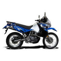 Kawasaki KLR650E 2008-2024 DL10 350MM Carbon Round Exhaust System Product thumb image 2
