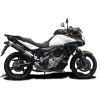 Suzuki DL650 V-STROM 2012-2016 DL10 350MM Round Carbon Exhaust System Product thumb image 2