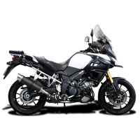 Suzuki V-STROM DL1000 2014-2020 350MM Round Carbon DE-CAT Silencer KIT Product thumb image 2