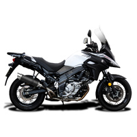 Suzuki DL650 V-STROM 17-23 DE-CAT DL10 Round Carbon Fibre Exhaust System Product thumb image 2