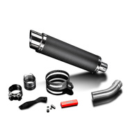 Kawasaki Z1000SX Ninja 2020-2024 350MM Round Carbon Exhaust System Product thumb image 2