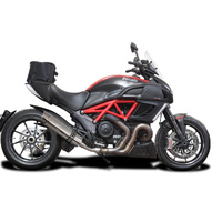 Ducati Diavel 2011-2018 350MM Round Stainless Exhaust System Product thumb image 2