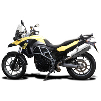 BMW F800GS F700GS 2013-2018 350MM Round Stainless Exhaust System Product thumb image 2