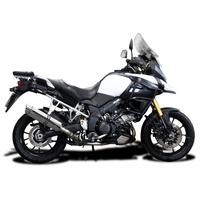 Suzuki V-STROM DL1000 2014-2020 350MM Round Stainless DE-CAT Silencer KIT Product thumb image 2