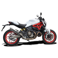 Ducati Monster (M821 15-19) (M1200 14-19) 350MM Round Stainless Exhaust System Product thumb image 2