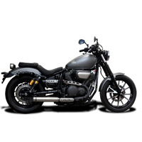 Yamaha XVS950 XV950R 14-24 410MM Bull Nose Exhaust System Product thumb image 2