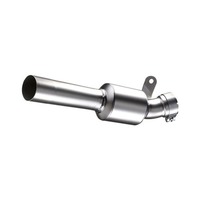 Leovince LV Link Pipe (CAT ELIM.) | Stainless | ZX-10R / RR Ninja 16>20 (orig. & LV exhaust) Product thumb image 2