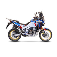 Leovince LV SLIP-ON A | LV ONE EVO | Stainless Black | CRF 1100 L AF Twin/ADV Sport/DCT 20> (Fits w orig. pann) Product thumb image 2