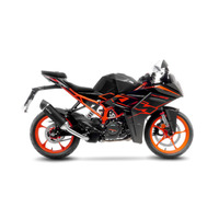 Leovince LV SLIP-ON A | LV ONE EVO | Stainless Black | KTM RC125 / RC390 22> Product thumb image 2