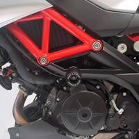Oggy Knobs 750-900 Aprilia Shiver& Dorsodura 08-20 (Black Frame Sliders) sku:OK388 Product thumb image 2