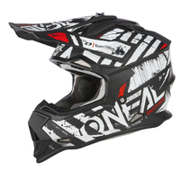 Oneal 24 2SRS Off Road Helmet Glitch V.23 Black/White Product thumb image 2