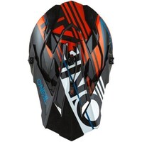 Oneal 2SRS Youth Off Road Helmet Rush V.22 Orange/Blue Product thumb image 2