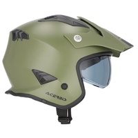 Acerbis Helmet JET Aria 2022-2006 Military Green Product thumb image 2