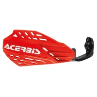Acerbis Handguards Linear Vented Universal Red White Product thumb image 2