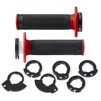 Domino Grips MX D200 D Lock ON Black Red Product thumb image 2