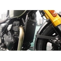 Evotech Radiator Guard - Triumph Speed 400 Applies to Triumph. (For the years & models refer to description) Product thumb image 2