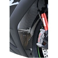 R&G Radiator Guard KAW ZX10R '08-'16 (COLOUR:GREEN) Product thumb image 2