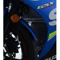 R&G Radiator AND Downpipe Guard  (ONE PIECE) SUZ GSX250R '17- (COLOUR:DARK BLUE) Product thumb image 2