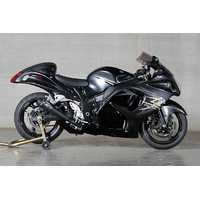 M4 Dual Black RETRO-DRAG SLIP-ONS Hayabusa 2008-2020 Product thumb image 2