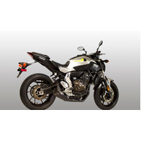 M4 ALL Black Full System RM1 Canister Yamaha MT07/XSR700 2015-2024  Product thumb image 2