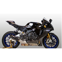 M4 Black RM1 SLIP-ON Yamaha R1 2015-2024 Product thumb image 2