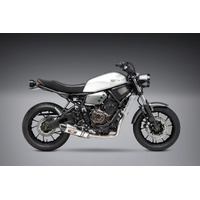 Yoshimura FZ/MT-07 15-24 / XSR700 18-24 / R7 22-24 RACE R-77 STAINLESS FULL EXHAUST, W/ STAINLESS MUFFLER Product thumb image 2