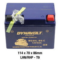 Dynavolt MG4HL-BS-C Battery 12V AGM Nano Gel 4.5Ah Product thumb image 3