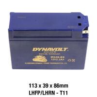 Dynavolt Battery AGM FA Nano Gel 12Volt 2.3Ah MG4B-BS Product thumb image 3