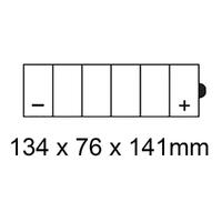 Roadstar Battery Flood Cell 12Volt 7Ah 12N7D-3B Product thumb image 3