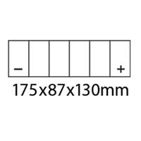 Haijiiu Battery MF HTX15L-BS [14Ah] EA Product thumb image 3