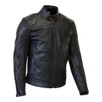 Merlin Cambrian Leather Jacket Black Product thumb image 3
