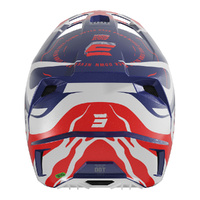 Shot Speed Beast Helmet Blue/Red Pearly Product thumb image 3