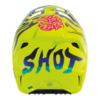 Shot Speed Youth Ghost Helmet Neon Yellow Glossy Product thumb image 3